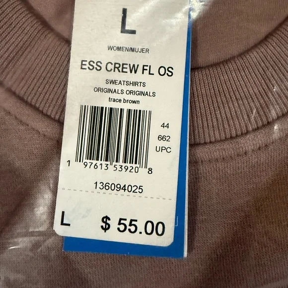 Adidas Oversized Crewneck Sweatshirt - Picture 4 of 4